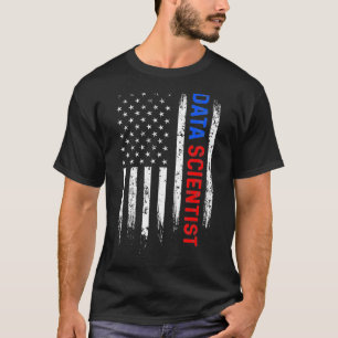Data Scientist Brain Data Science Mining Analyst P T-Shirt