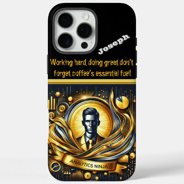 Data Scientist Crafting Analytics Magic Case-Mate iPhone Case (Back)