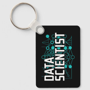 Data Scientist Data Analyst Gift Key Ring
