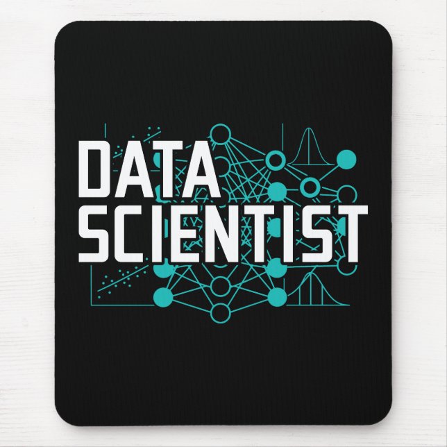 Data Scientist Data Analyst Gift Mouse Mat (Front)