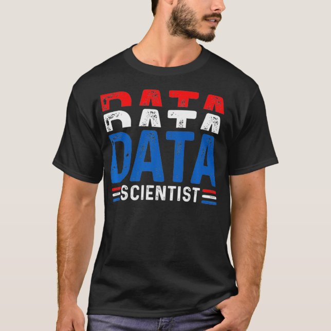 Data Scientist Instructing Data Science Mining Ana T-Shirt (Front)