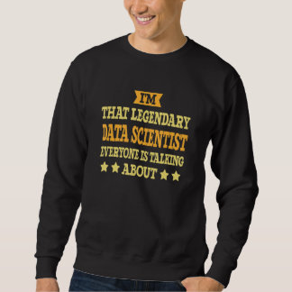 Data Scientist Job Title Employee Worker Data Scie Sweatshirt
