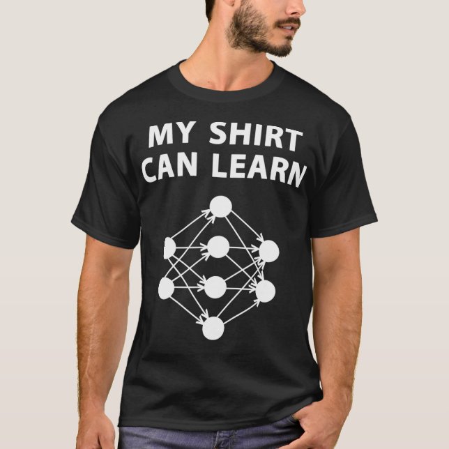Data Scientist Machine Learning Neural Network  T-Shirt (Front)