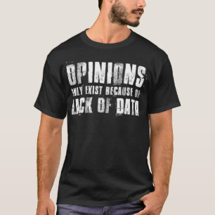 Data Statistic Collection Math Computer Science T-Shirt