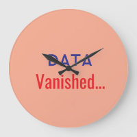 Data vanished text rugs