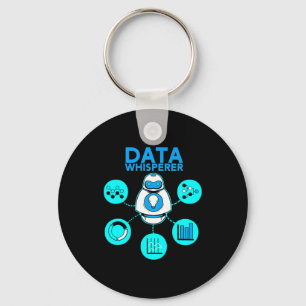Data Whisperer Tech Engineer Mis Analyst Software  Key Ring