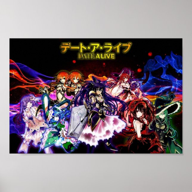 Date A Live  Anime Poster (Front)