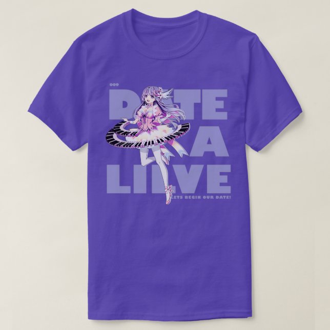Date a live Miku Izayoi T-Shirt (Design Front)