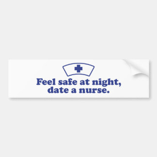 Date A Nurse Bumper Sticker