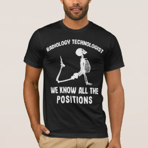 Date A Rad Tech Radiologist Skeleton Radiology T-Shirt