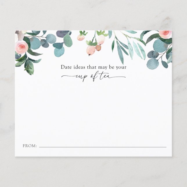 Date ideas that may be your cup of tea (Front)