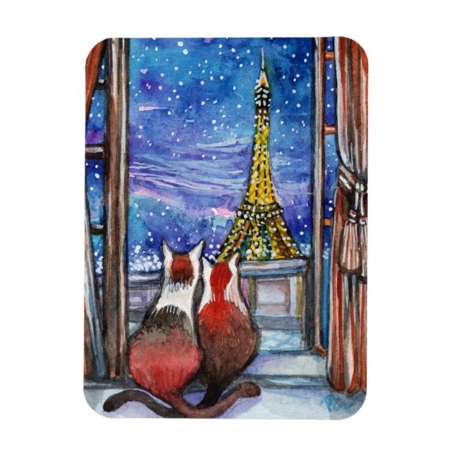 Date in the Night Magnet (Vertical)