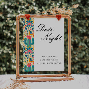 Date Night Ideas Mexican Fiesta Bridal Shower Sign