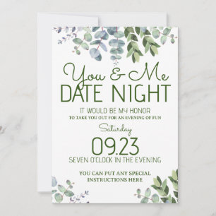 Date Night  Invitation