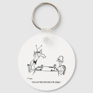 Date With a Tri-Sexual Key Ring