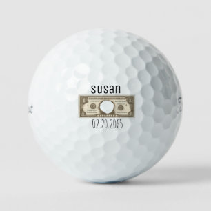 Dated Personalized Hole in One Titleist Pro V1 Golf Balls