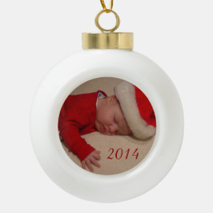 Dated Photo Ornament Template