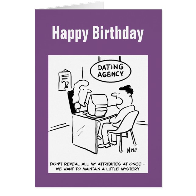 Dating Agency - don't reveal all my attributes (Front)