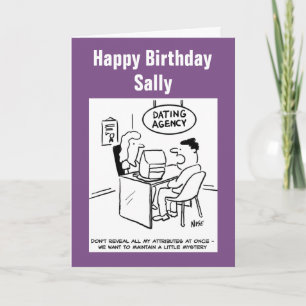 Dating Agency - don't reveal all my attributes Card