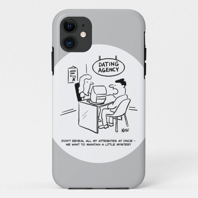 Dating Agency - don't reveal all my attributes. Case-Mate iPhone Case (Back)