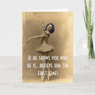 Dating & Relationship I Folded Greeting Card