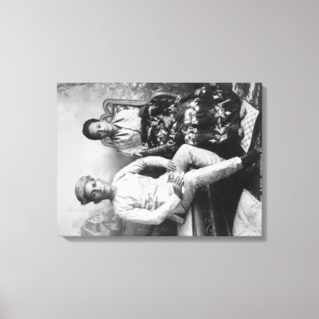 Dato Mandi and Wife in the Philippines Photograp Canvas Print (Front)