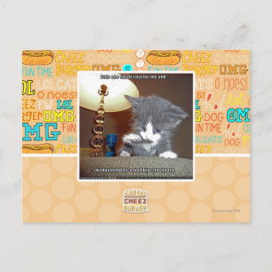 Dats one small step fur me postcard