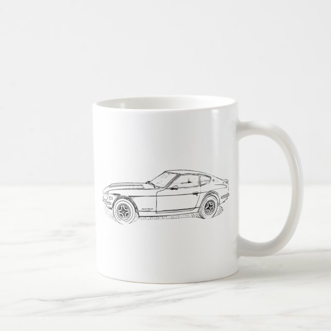 Datsun 240Z Coffee Mug (Right)
