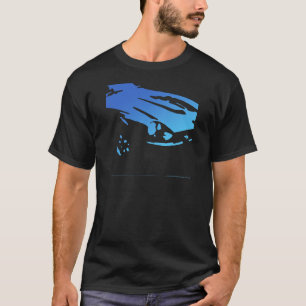 Datsun 240Z Detail - Blue on dark shirt