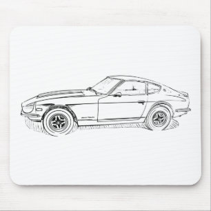 Datsun 240Z Mouse Mat