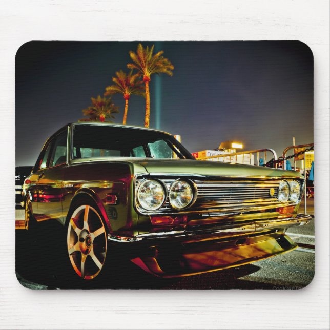 Datsun Bluebird SSS  510 coupe Mouse Mat (Front)