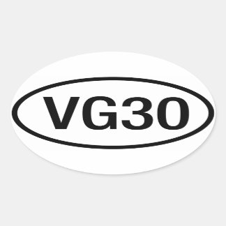 Datsun Nissan VG30 Engine Sticker