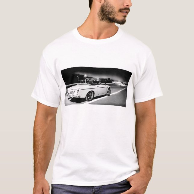 Datsun Roadster at Night. T-Shirt (Front)
