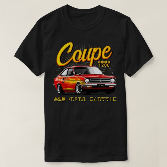 Datsun Sunny Coup 1200 GX5 B110 Short Sleeve Birth T-Shirt (Design Front)