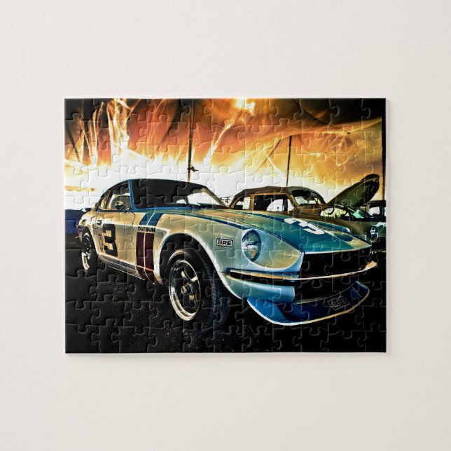Datsun Z Race car Jigsaw Puzzle (Horizontal)