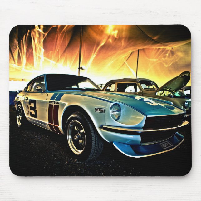 Datsun Z Race car Mouse Mat (Front)