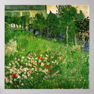 Daubigny's Garden by Van Gogh Poster