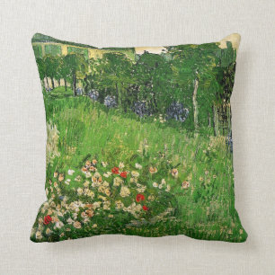 Daubigny's Garden by Vincent van Gogh Cushion