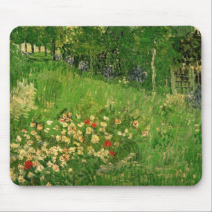 Daubigny's Garden by Vincent van Gogh, Le Jardin Mouse Mat