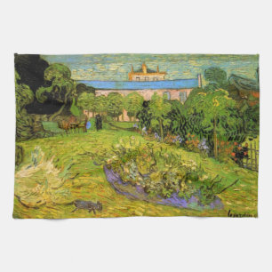 Daubigny's Garden by Vincent van Gogh, Le Jardin Tea Towel