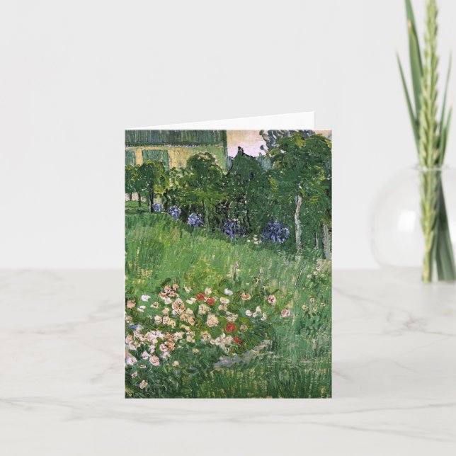 Daubigny's Garden Van Gogh Fine Art Card (Front)