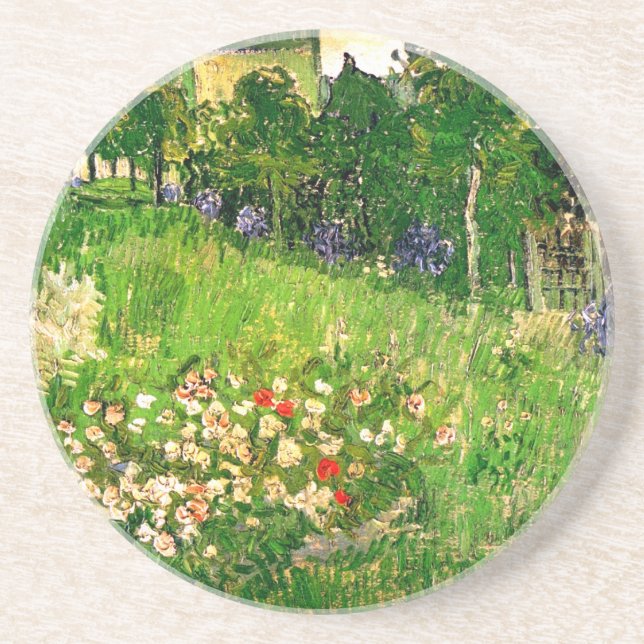 Daubigny's Garden Van Gogh Fine Art Coaster (Front)