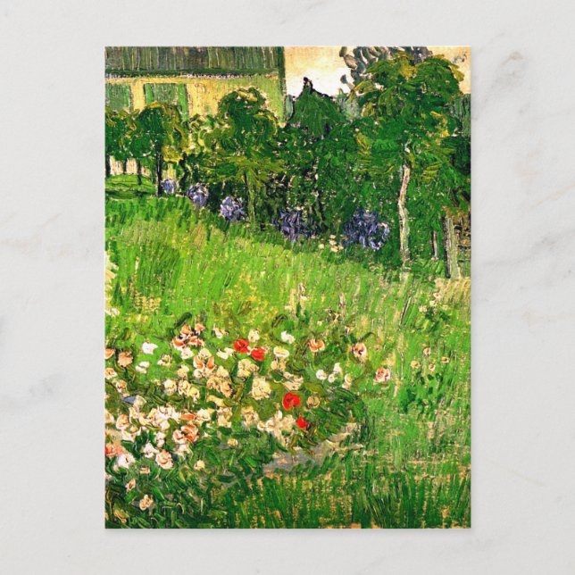 Daubigny's Garden Van Gogh Fine Art Postcard (Front)