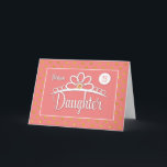 Daughter 13th Birthday with Crown & Gold Look Dots Card<br><div class="desc">Soon enough you will have a teenage daughter as she celebrates her 13th birthday. To welcome her to her teens,  you can send this crown and gold look dots card with lovable greetings on her special day and let your princess know how beautiful she is inside and out.</div>