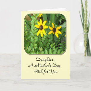 Daughter: A Mother"s Day Card