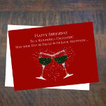 Daughter Birthday Funny Wine  Holiday Card<br><div class="desc">For your wonderful daughter on her birthday! A fun wine themed card that adds humour to her day!</div>