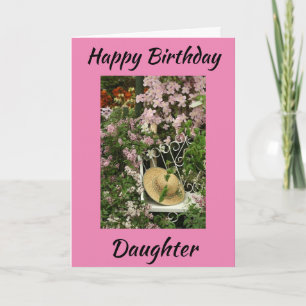 **DAUGHTER** "BIRTHDAY LOVE CARD