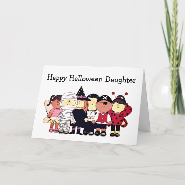 ***DAUGHTER**  BOO TO YOU FROM ***MOM & DAD*** CARD (Front)