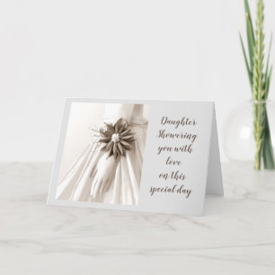 **DAUGHTER** BRIDAL SHOWER - SHOWER LOVE TO YOU IN INVITATION