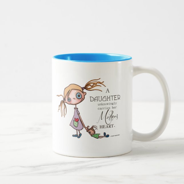 "Daughter" coffee mug (Right)